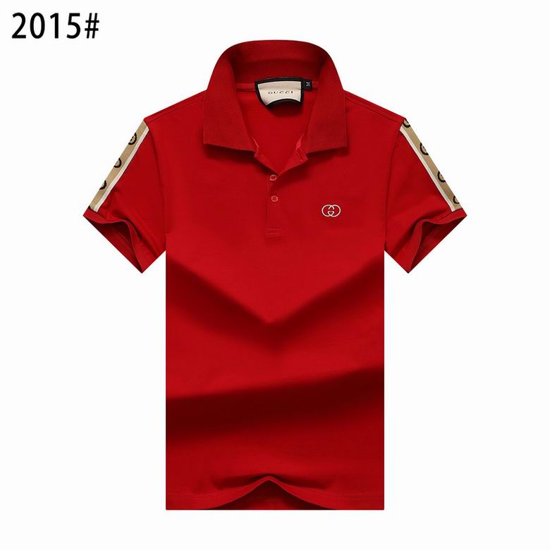 Wholesale Cheap G.ucci Short Sleeve Lapel T Shirts for Sale