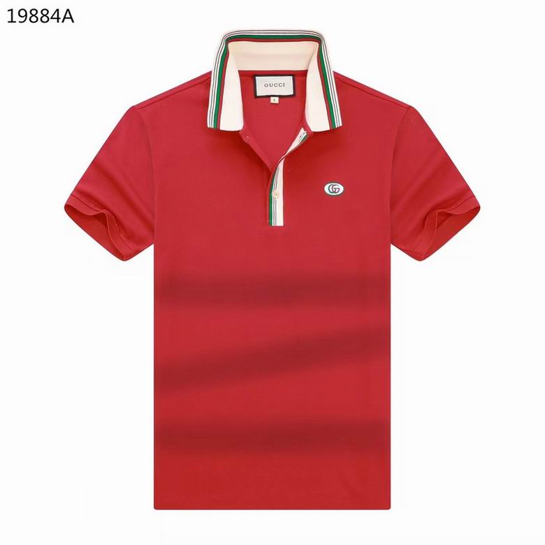 Wholesale Cheap G.ucci Short Sleeve Lapel T Shirts for Sale