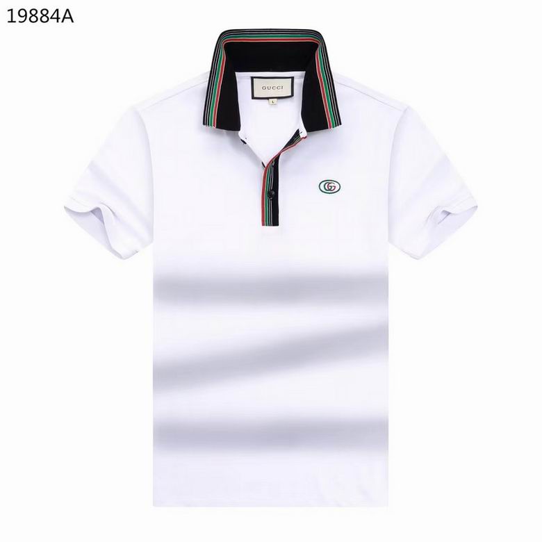 Wholesale Cheap G.ucci Short Sleeve Lapel T Shirts for Sale