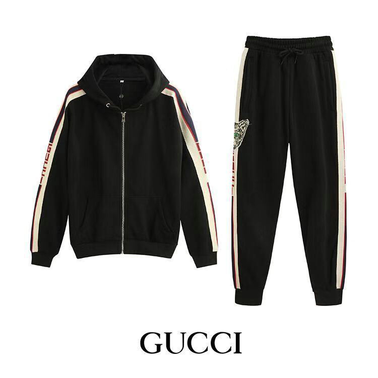 Wholesale Cheap G ucci Long Sleeve Tracksuit for Sale