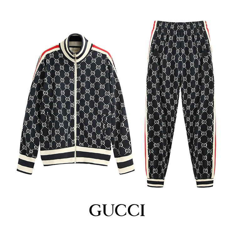 Wholesale Cheap G ucci Long Sleeve Tracksuit for Sale