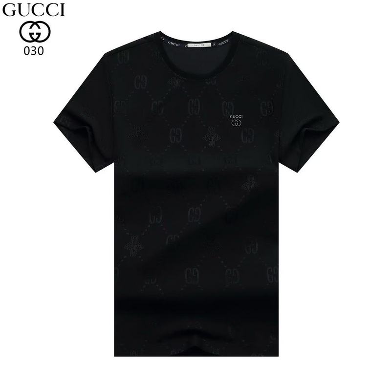 Wholesale High-quality men's G.ucci Short Sleeve Crew Neck Replica T-Shirts for sale