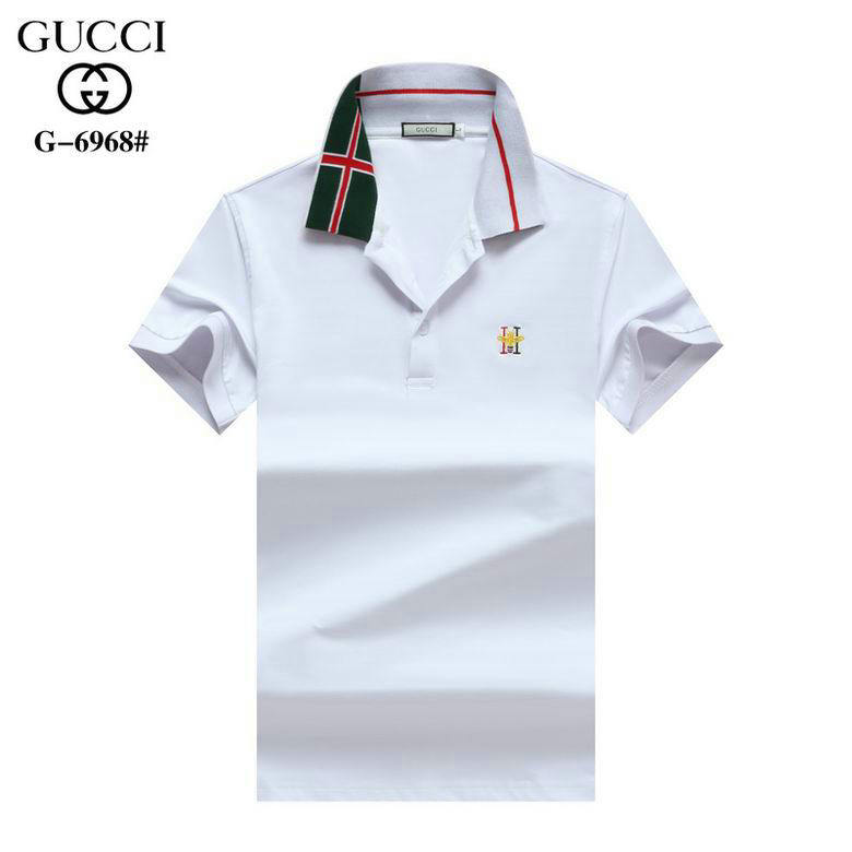 Wholesale Cheap G ucci Shorts Sleeve Lapel T Shirts for Sale
