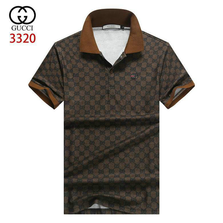 Wholesale Cheap G ucci Shorts Sleeve Lapel T Shirts for Sale