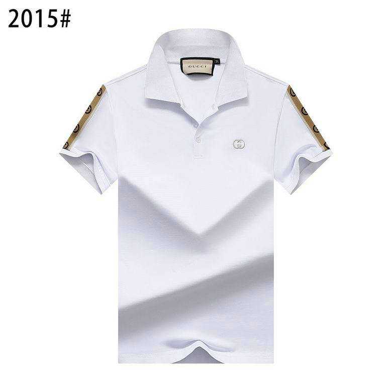 Wholesale Cheap G ucci Shorts Sleeve Lapel T Shirts for Sale