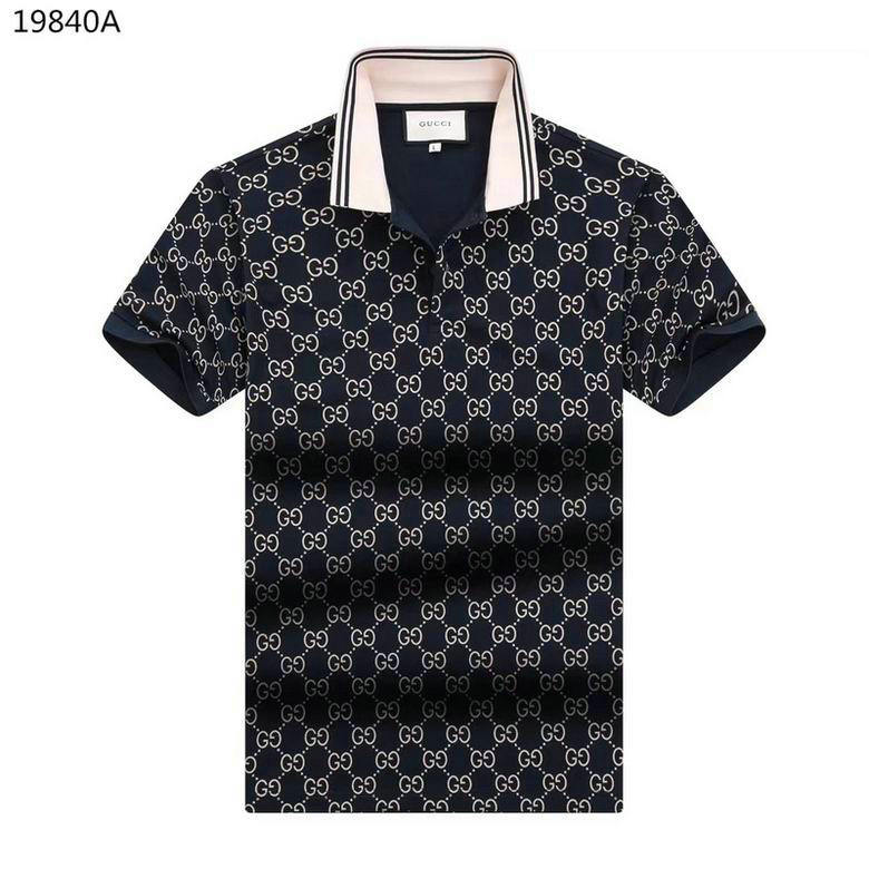 Wholesale Cheap G ucci Shorts Sleeve Lapel T Shirts for Sale