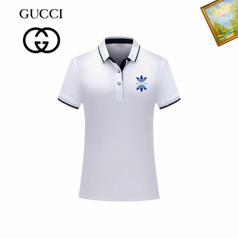 Wholesale Cheap G ucci Shorts Sleeve Lapel T Shirts for Sale