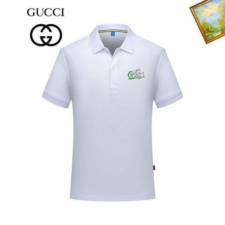 Wholesale Cheap G ucci Shorts Sleeve Lapel T Shirts for Sale