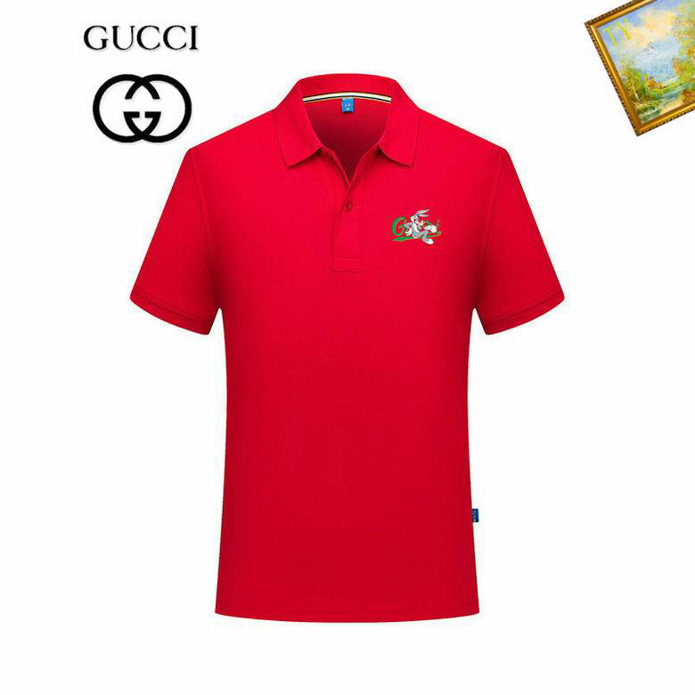 Wholesale Cheap G ucci Shorts Sleeve Lapel T Shirts for Sale