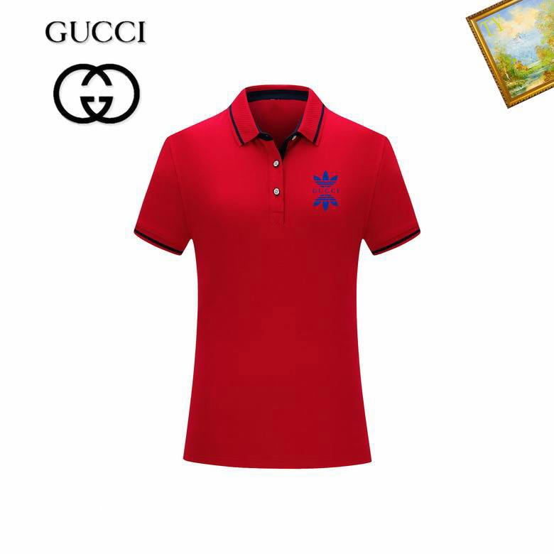 Wholesale Cheap G ucci Shorts Sleeve Lapel T Shirts for Sale