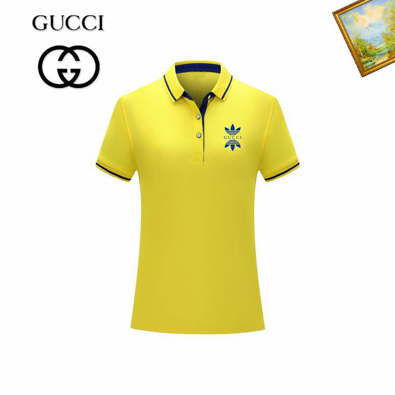 Wholesale Cheap G ucci Shorts Sleeve Lapel T Shirts for Sale