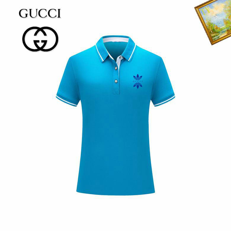 Wholesale Cheap G ucci Shorts Sleeve Lapel T Shirts for Sale
