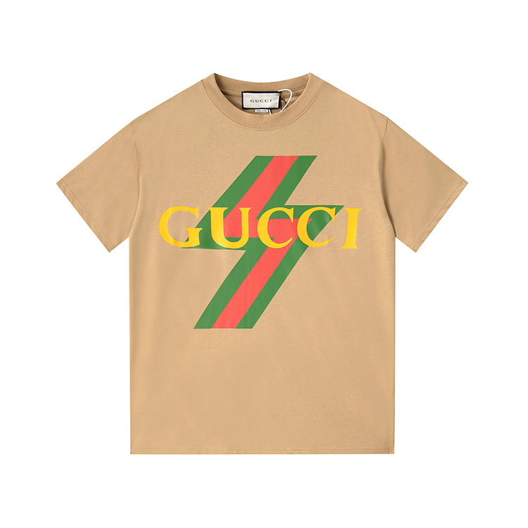 Wholesale Cheap G ucci Short Sleeve T shirts for Sale