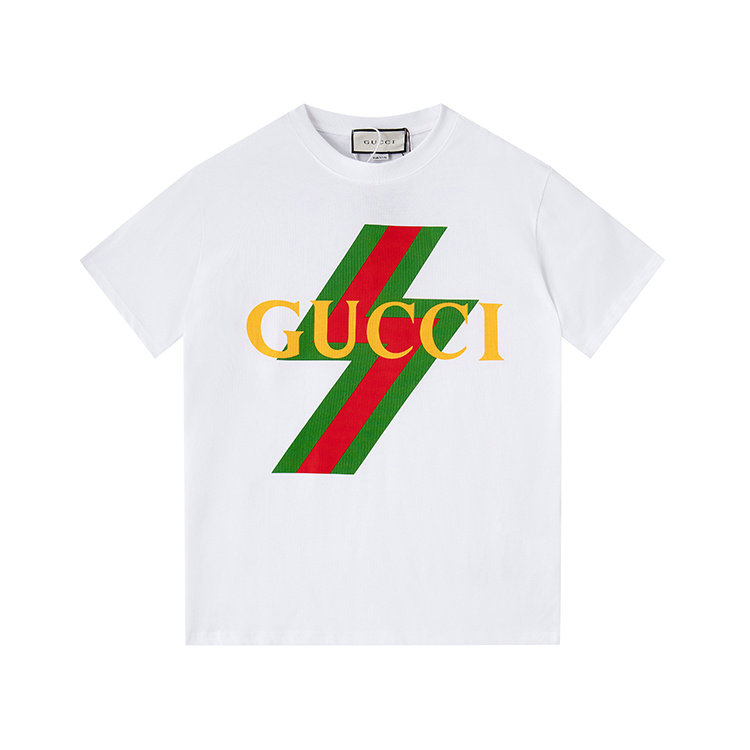 Wholesale Cheap G ucci Short Sleeve T shirts for Sale