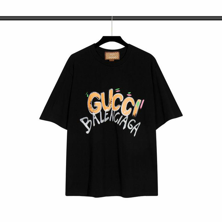 Wholesale Cheap G ucci Short Sleeve T shirts for Sale