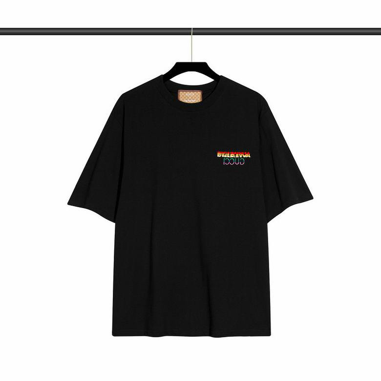 Wholesale Cheap G ucci Short Sleeve T shirts for Sale