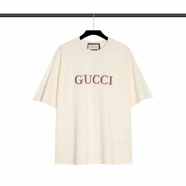 Wholesale Cheap G ucci Short Sleeve T shirts for Sale