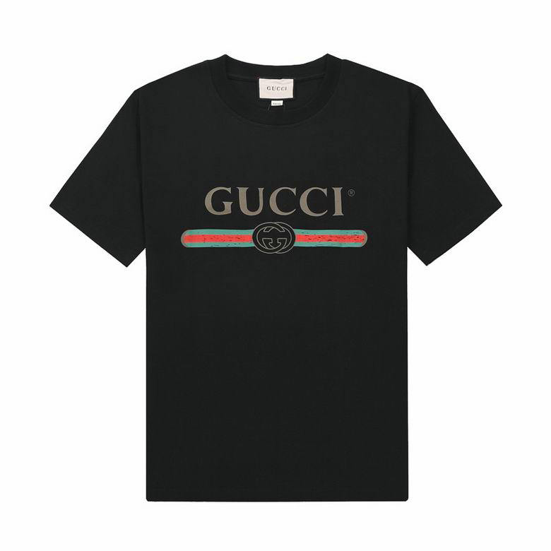 Wholesale Cheap G ucci Short Sleeve T shirts for Sale