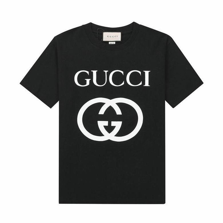Wholesale Cheap G ucci Short Sleeve T shirts for Sale
