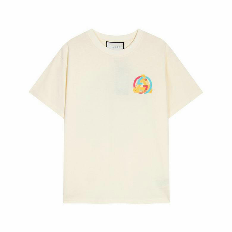 Wholesale Cheap G ucci Short Sleeve T shirts for Sale