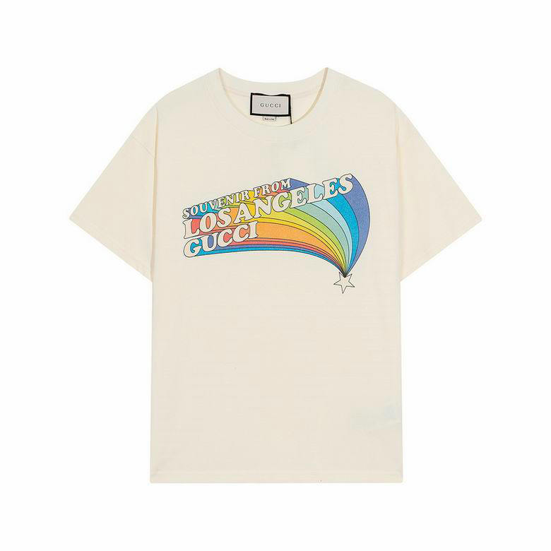 Wholesale Cheap G ucci Short Sleeve T shirts for Sale