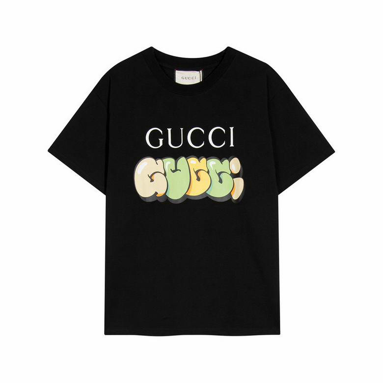 Wholesale Cheap G ucci Short Sleeve T shirts for Sale