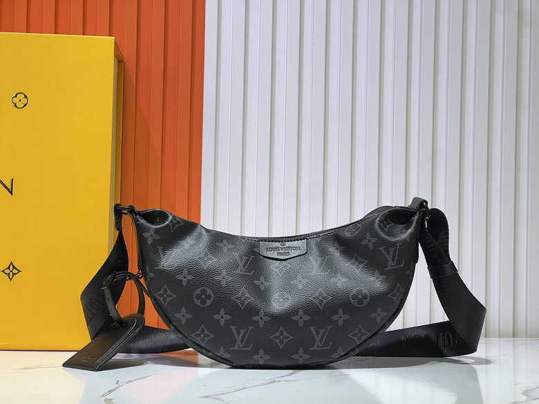 Wholesale AAA Quality Louis Vuitton Hamac PM Monogram Eclipse Waist bags for Sale