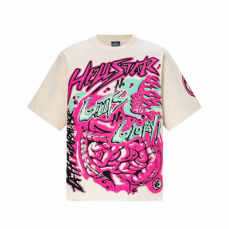 Wholesale Cheap Hellstar Men's Short Sleeve T Shirts for Sale