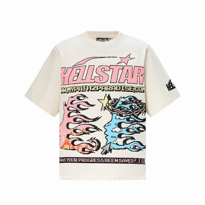 Wholesale Cheap Hellstar Men's Short Sleeve T Shirts for Sale