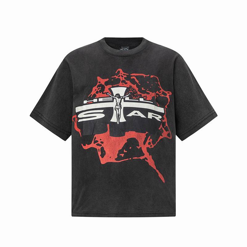 Wholesale Cheap Hellstar Men's Short Sleeve T Shirts for Sale