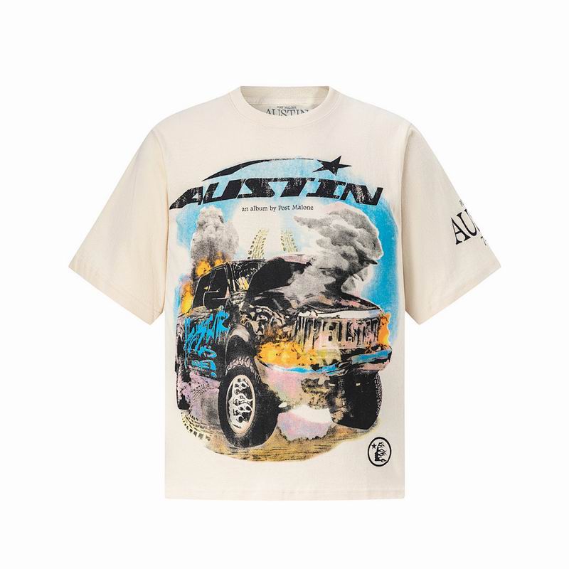 Wholesale Cheap Hellstar Men's Short Sleeve T Shirts for Sale