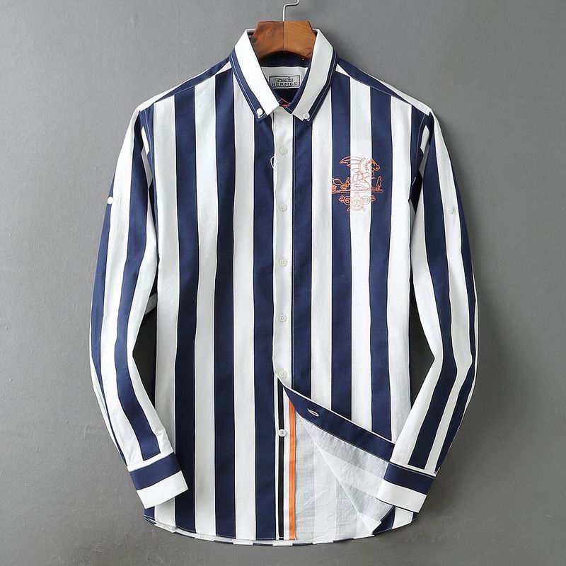 Wholesale Cheap H.ermes Long Sleeve Shirts for Sale