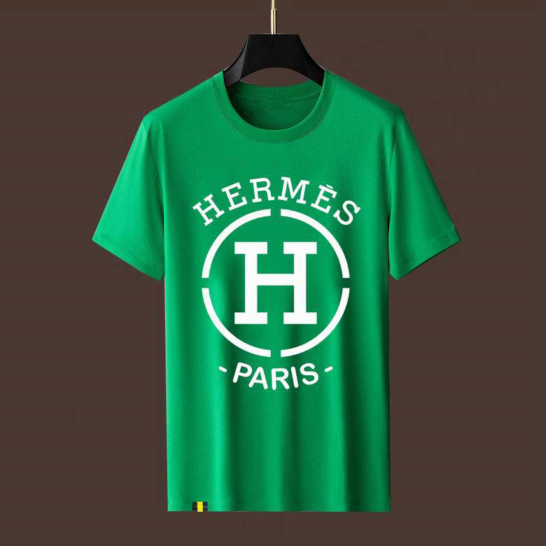 Wholesale Cheap H ermes Short Sleeve Mens T Shirts for Sale