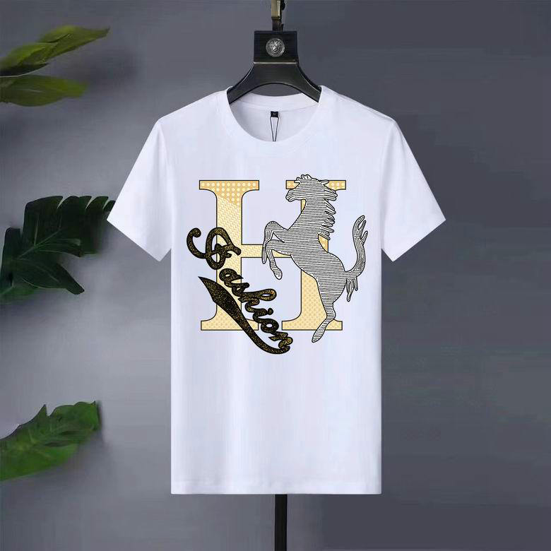 Wholesale Cheap H ermes Short Sleeve Mens T Shirts for Sale