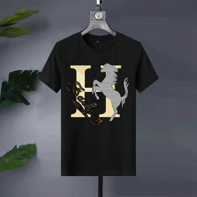 Wholesale Cheap H ermes Short Sleeve Mens T Shirts for Sale