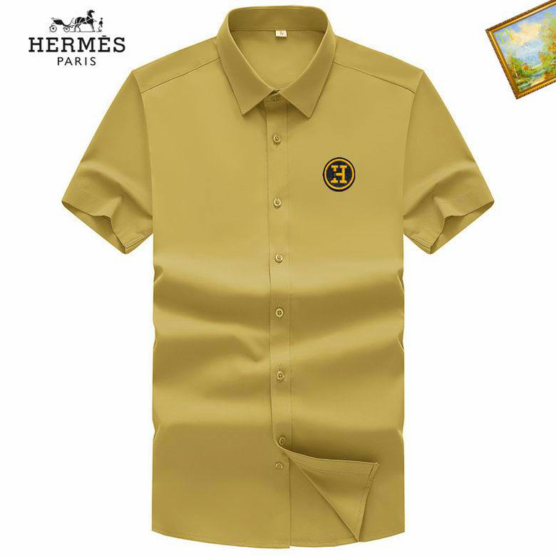 Wholesale Cheap Hermes Short Sleeve Shirts for Sale