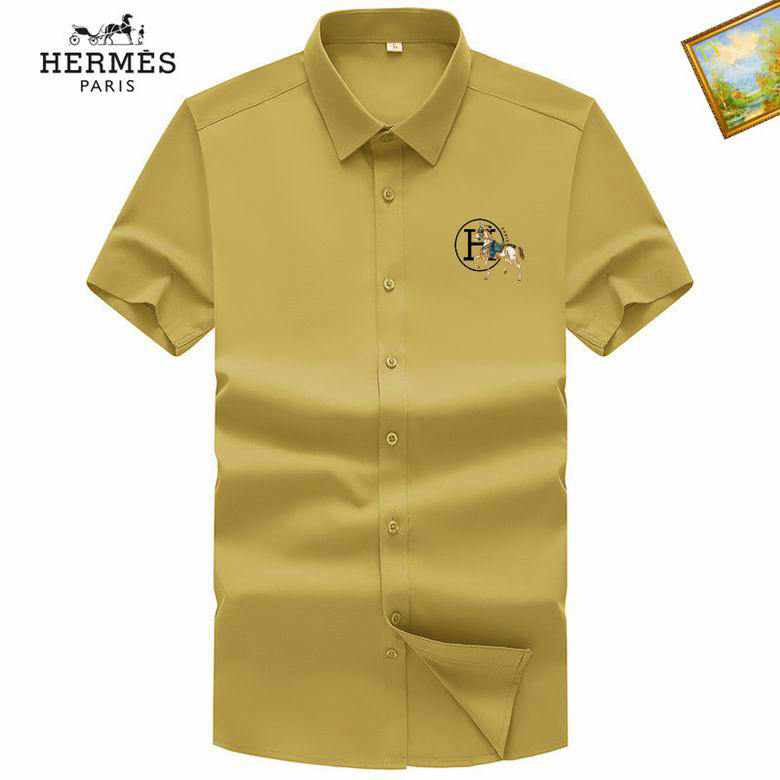Wholesale Cheap Hermes Short Sleeve Shirts for Sale