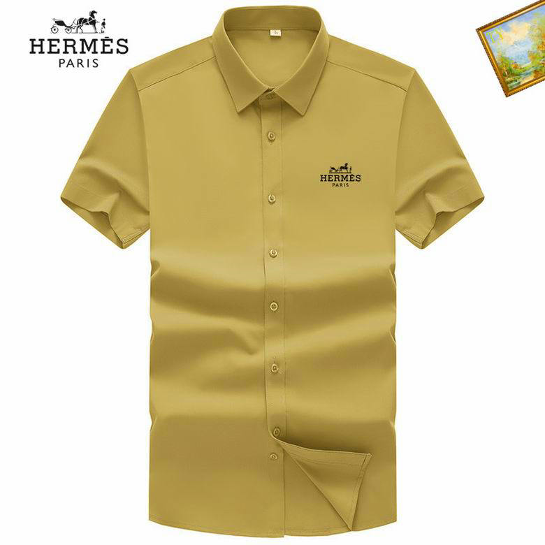Wholesale Cheap Hermes Short Sleeve Shirts for Sale