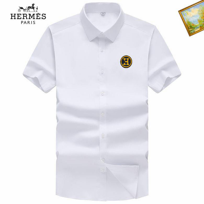Wholesale Cheap Hermes Short Sleeve Shirts for Sale