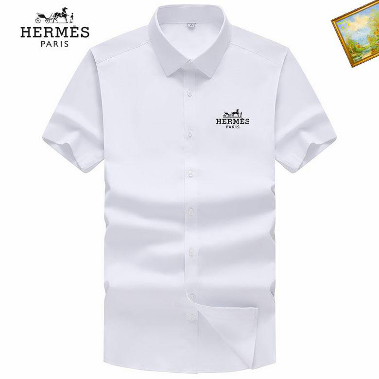 Wholesale Cheap Hermes Short Sleeve Shirts for Sale