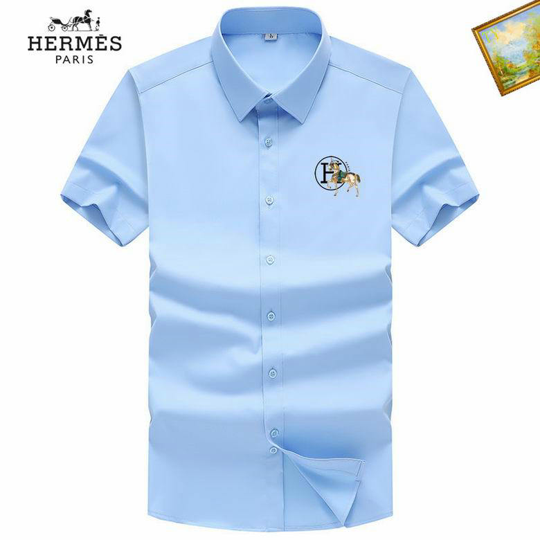 Wholesale Cheap Hermes Short Sleeve Shirts for Sale