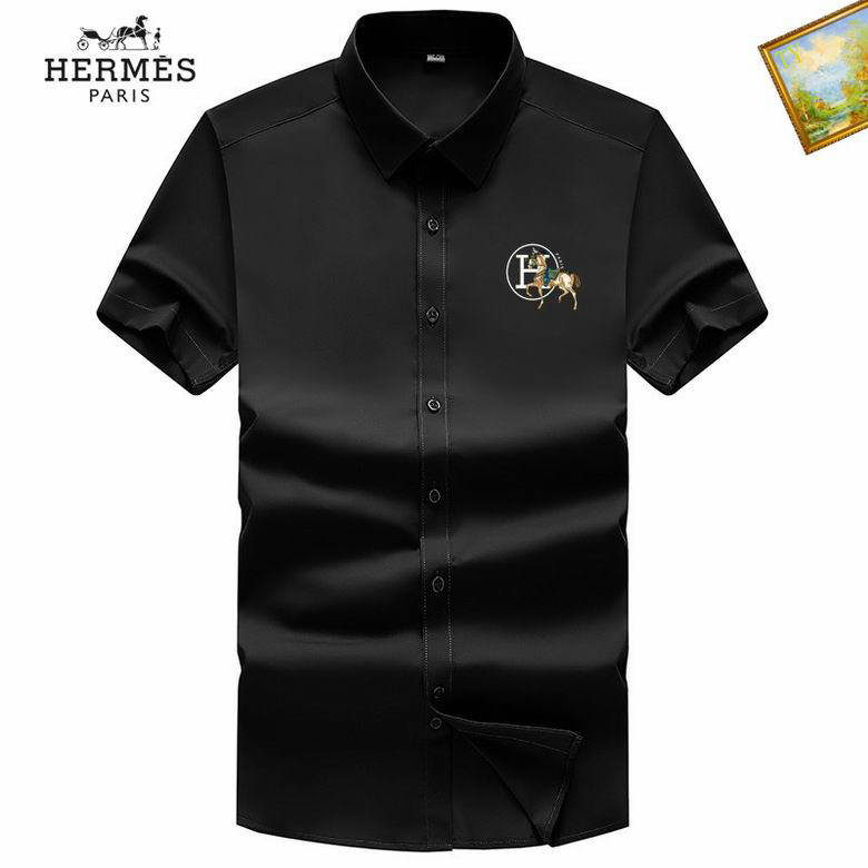 Wholesale Cheap Hermes Short Sleeve Shirts for Sale