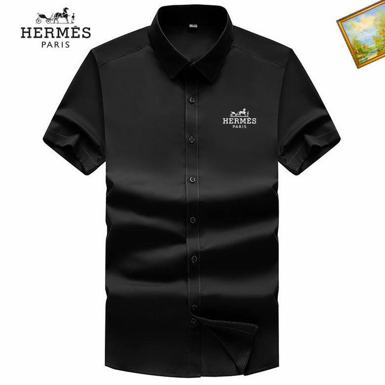 Wholesale Cheap Hermes Short Sleeve Shirts for Sale