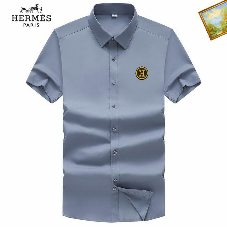 Wholesale Cheap Hermes Short Sleeve Shirts for Sale