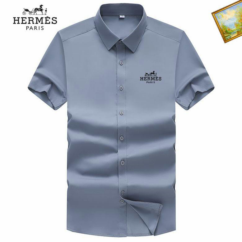 Wholesale Cheap Hermes Short Sleeve Shirts for Sale