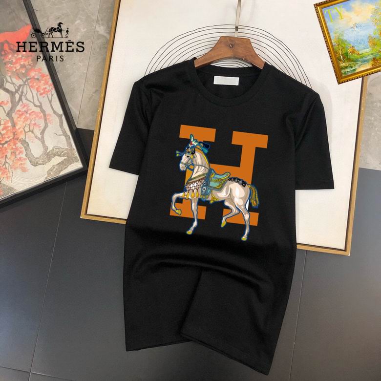 Wholesale Cheap H.ermes Short Sleeve T Shirts for Sale