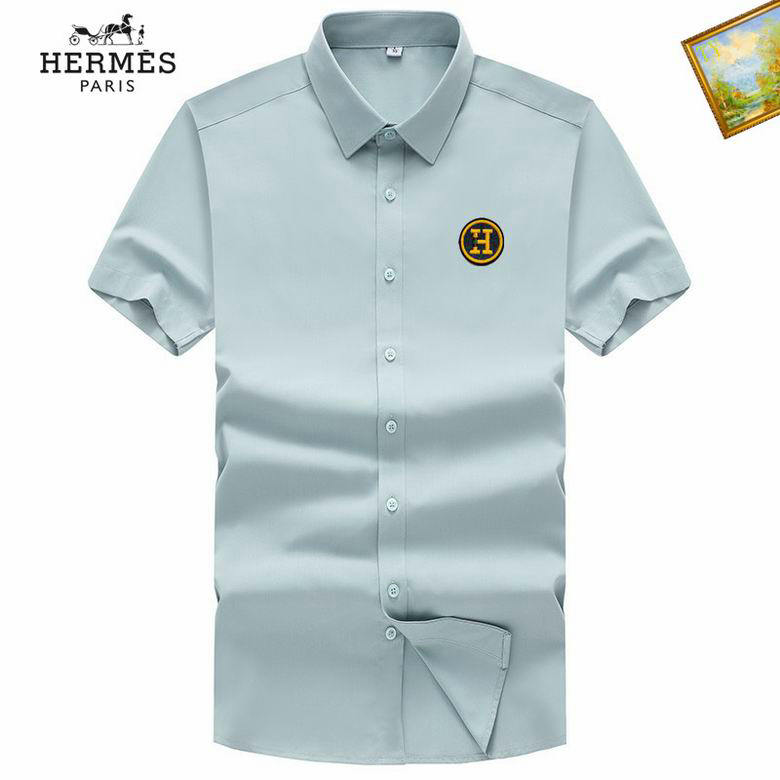 Wholesale Cheap Hermes Short Sleeve Shirts for Sale