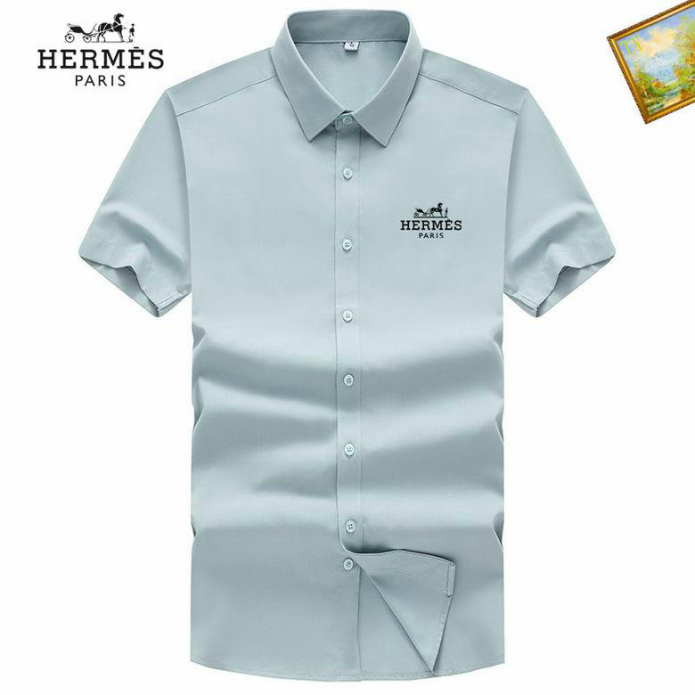 Wholesale Cheap Hermes Short Sleeve Shirts for Sale