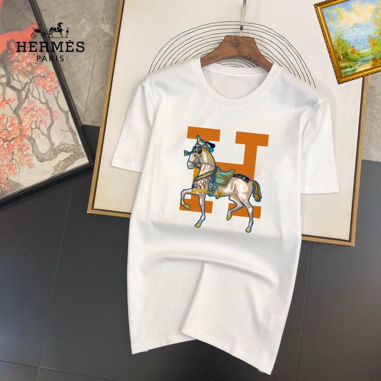 Wholesale Cheap H.ermes Short Sleeve T Shirts for Sale