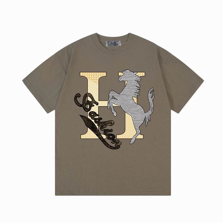 Wholesale Cheap H.ermes Short Sleeve T Shirts for Sale